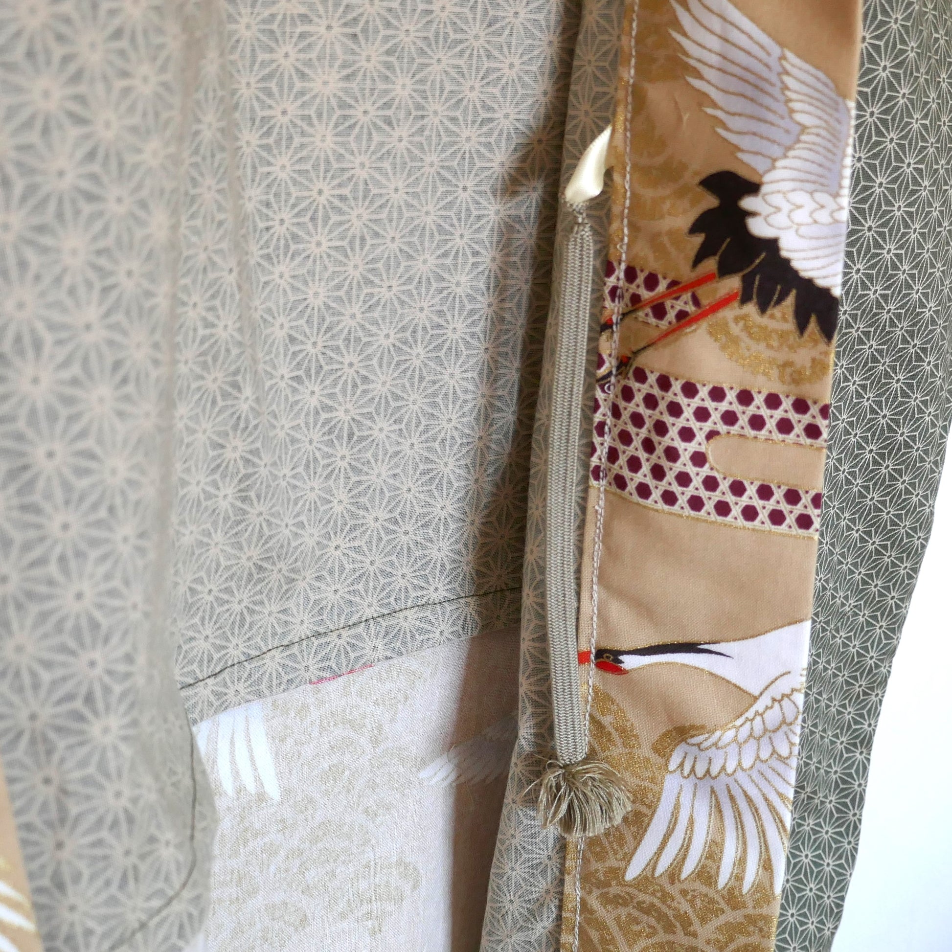 zoom sur l'attache haori himo traditionnelle offerte par KOGEDO