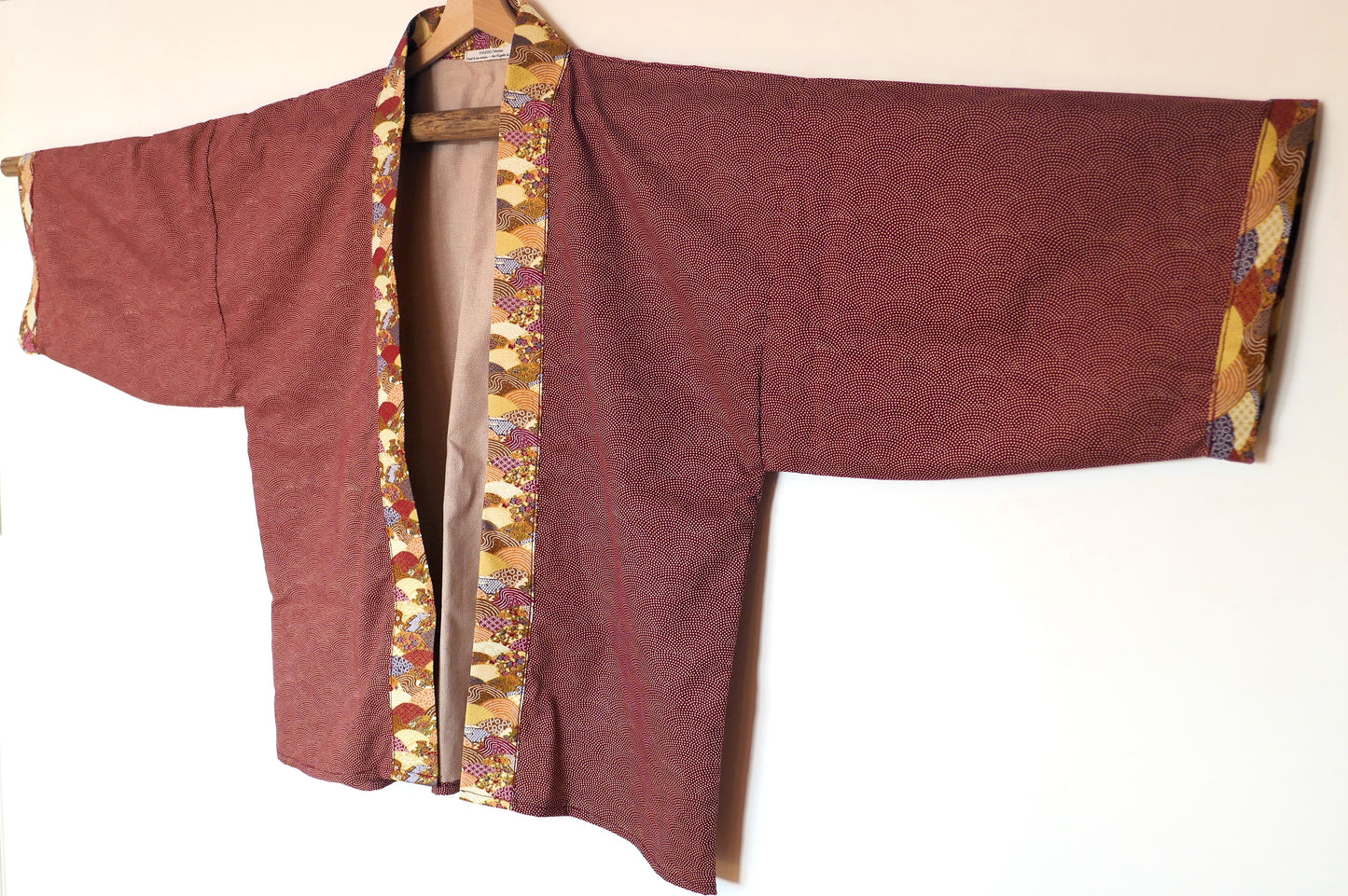 vue de face du haori sensu to samekomon by kogedo l'atelier