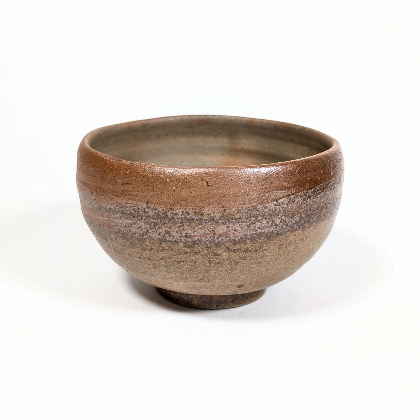 Chawan Bizen yaki vintage époque Showa pour préparation du matcha