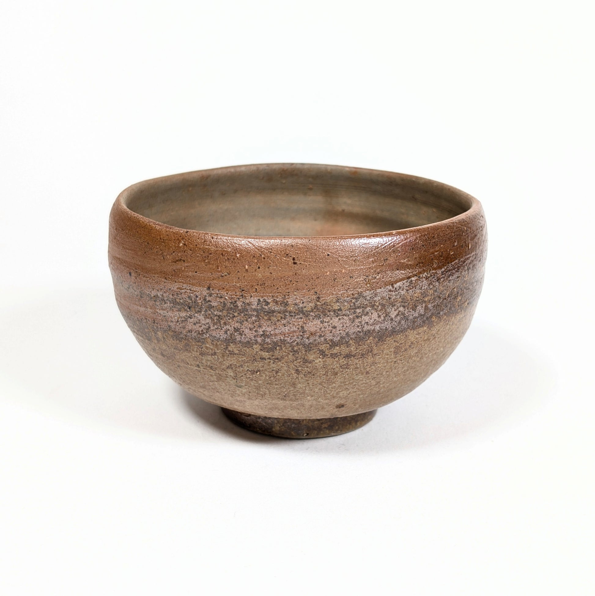 Chawan Bizen yaki vintage époque Showa pour préparation du matcha