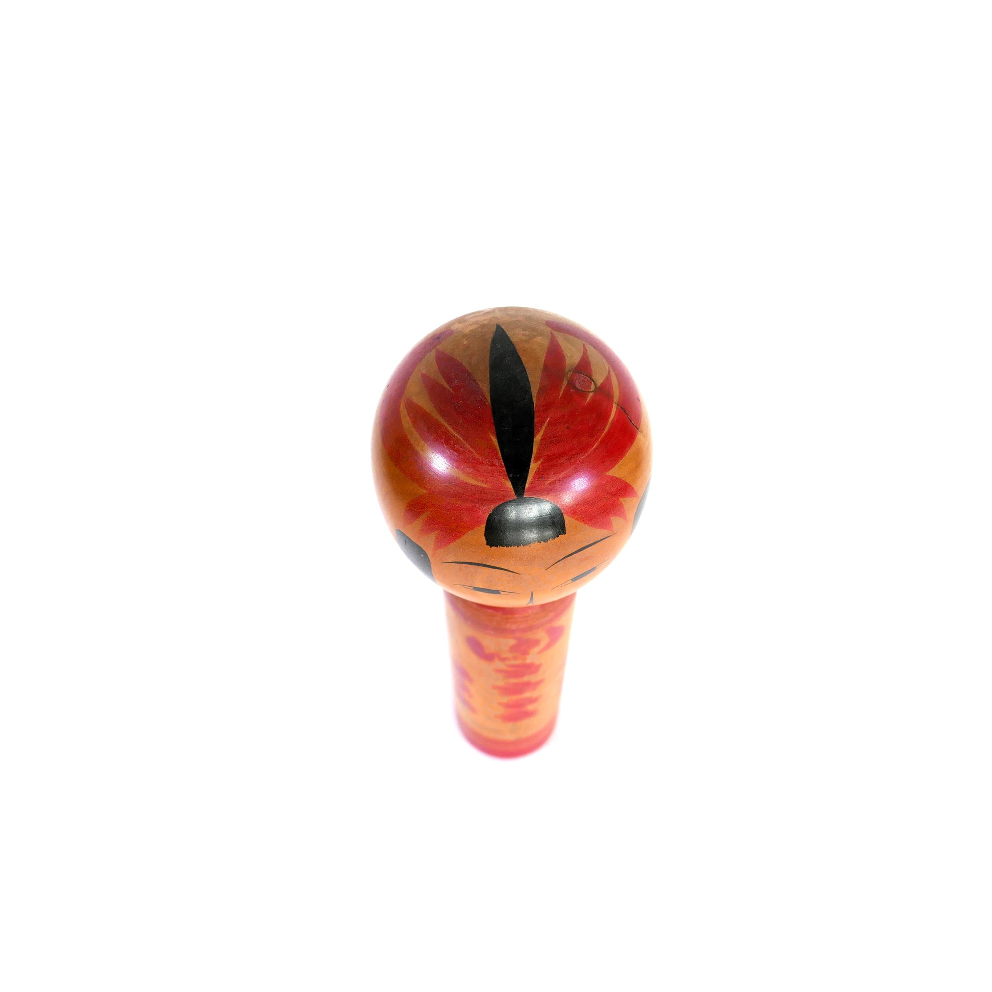 Grande Tsugaru Kokeshi Vintage - Poupée Traditionnelle Japonaise | Madame Haori Grande Tsugaru Kokeshi Vintage - Poupée Traditionnelle Japonaise | Madame Haori