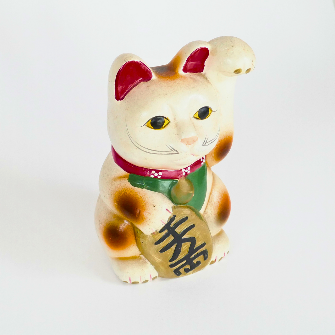 chat japonais KOGEDO maneki neko porte bonheur