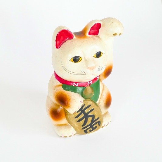 chat japonais KOGEDO maneki neko porte bonheur